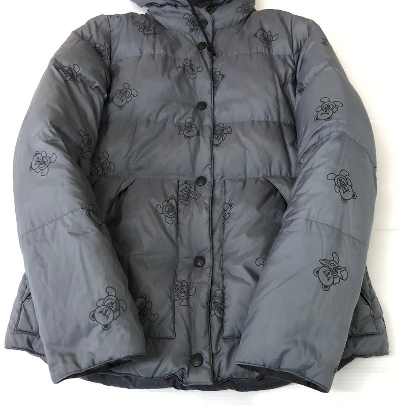【中古品】【レディース】 HYSTERIC GLAMOUR ヒステリックグラマー BEAR REVERSIBLE DOWN JACKET 0193AB05 ベア リバーシブル ダウンジャケット アウター 170-251126-ks-28-tei サイズ：表記サイズなし カラー：グレー 万代Net店
