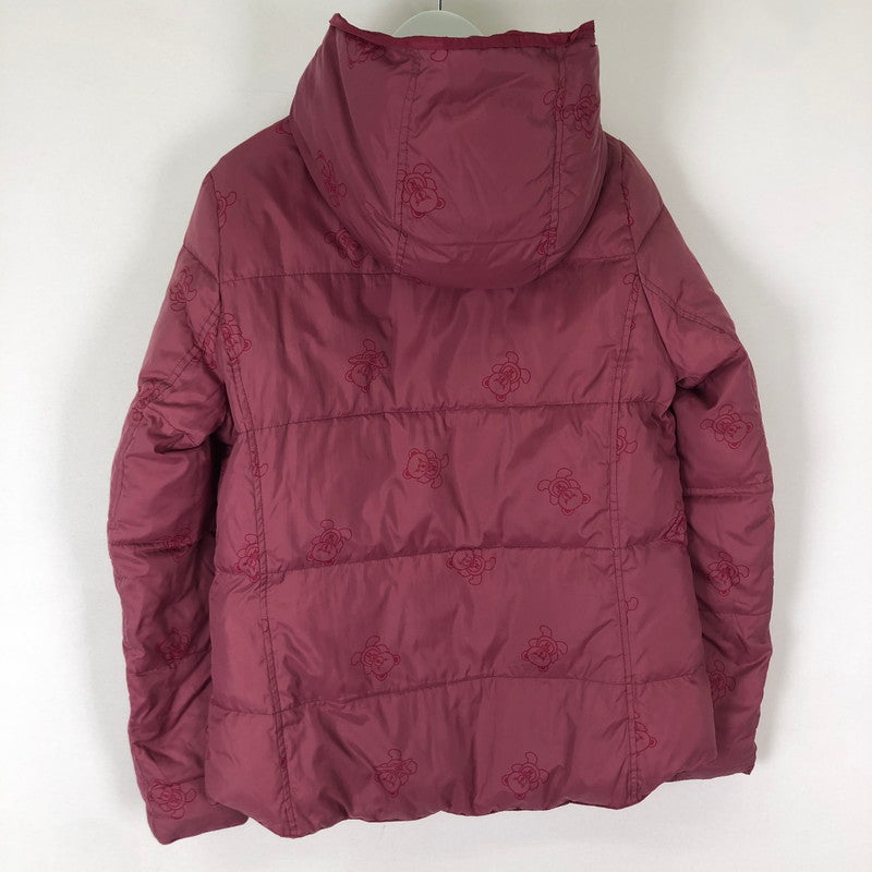 【中古品】【レディース】 HYSTERIC GLAMOUR ヒステリックグラマー BEAR REVERSIBLE DOWN JACKET 0193AB05 ベア リバーシブル ダウンジャケット アウター 170-251126-ks-27-tei サイズ：表記サイズなし カラー：ボルドー 万代Net店