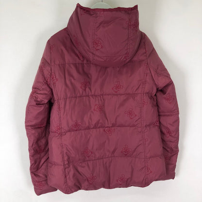【中古品】【レディース】 HYSTERIC GLAMOUR ヒステリックグラマー BEAR REVERSIBLE DOWN JACKET 0193AB05 ベア リバーシブル ダウンジャケット アウター 170-251126-ks-27-tei サイズ：表記サイズなし カラー：ボルドー 万代Net店