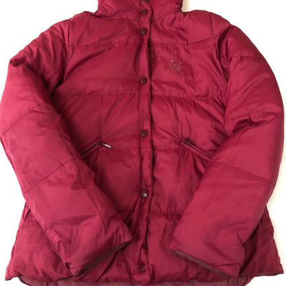【中古品】【レディース】 HYSTERIC GLAMOUR ヒステリックグラマー BEAR REVERSIBLE DOWN JACKET 0193AB05 ベア リバーシブル ダウンジャケット アウター 170-251126-ks-27-tei サイズ：表記サイズなし カラー：ボルドー 万代Net店