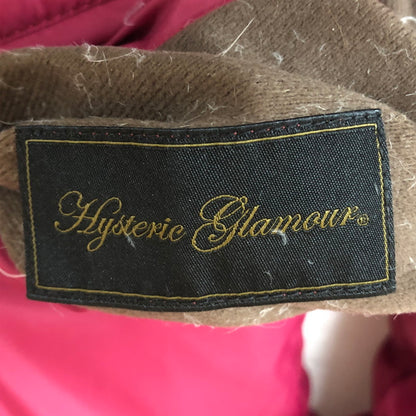 【中古品】【レディース】 HYSTERIC GLAMOUR ヒステリックグラマー BEAR REVERSIBLE DOWN JACKET 0193AB05 ベア リバーシブル ダウンジャケット アウター 170-251126-ks-27-tei サイズ：表記サイズなし カラー：ボルドー 万代Net店