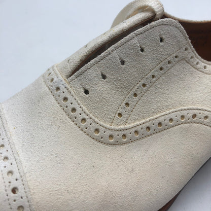 【現状渡し品】【メンズ】 AVON HOUSE エーボンハウス DESIGN STRAIGHT CHIP SHOES 3499/4 デザイン ストレート チップ シューズ 靴 164-251215-ks-08-tei カラー：WHITE 万代Net店