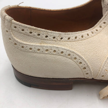 【現状渡し品】【メンズ】 AVON HOUSE エーボンハウス DESIGN STRAIGHT CHIP SHOES 3499/4 デザイン ストレート チップ シューズ 靴 164-251215-ks-08-tei カラー：WHITE 万代Net店