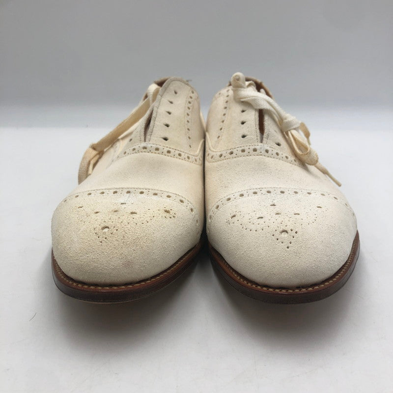 【現状渡し品】【メンズ】 AVON HOUSE エーボンハウス DESIGN STRAIGHT CHIP SHOES 3499/4 デザイン ストレート チップ シューズ 靴 164-251215-ks-08-tei カラー：WHITE 万代Net店