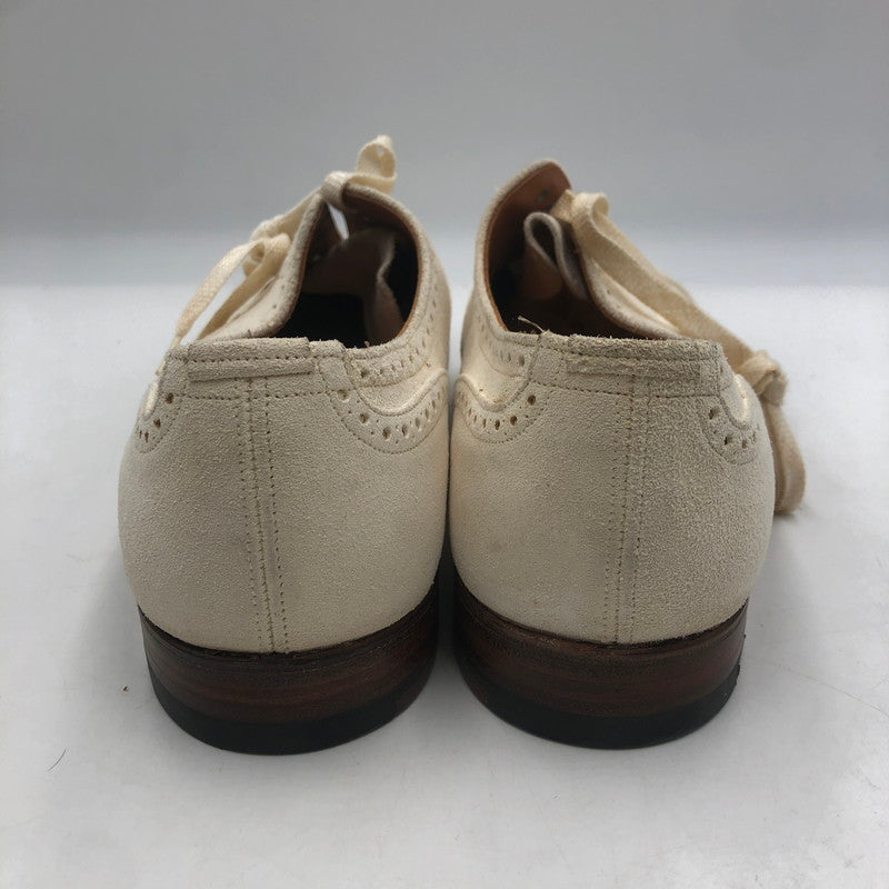 【現状渡し品】【メンズ】 AVON HOUSE エーボンハウス DESIGN STRAIGHT CHIP SHOES 3499/4 デザイン ストレート チップ シューズ 靴 164-251215-ks-08-tei カラー：WHITE 万代Net店