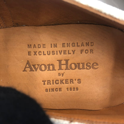 【現状渡し品】【メンズ】 AVON HOUSE エーボンハウス DESIGN STRAIGHT CHIP SHOES 3499/4 デザイン ストレート チップ シューズ 靴 164-251215-ks-08-tei カラー：WHITE 万代Net店