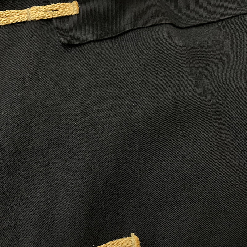 【中古品】【メンズ】 TIBBETT チベット COTTON DUFFEL COAT コットン ダッフルコート アウター 145-251127-yo-21-tei サイズ：40 カラー：ブラック 万代Net店