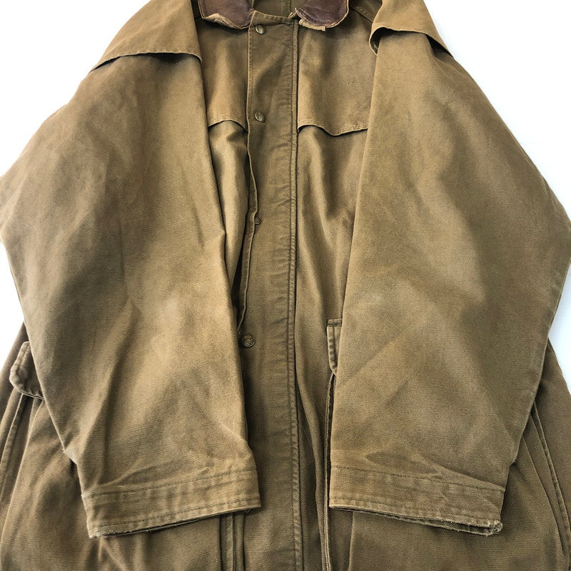 【中古品】【メンズ】 WOOLRICH ウールリッチ 80's HUNTING COAT 1650-113 VINTAGE 80年代 ハンティング コート アウター ヴィンテージ 144-251103-yo-13-tei サイズ：L カラー：カーキ 万代Net店