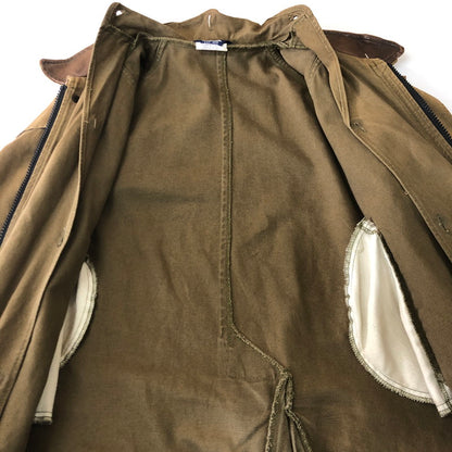 【中古品】【メンズ】 WOOLRICH ウールリッチ 80's HUNTING COAT 1650-113 VINTAGE 80年代 ハンティング コート アウター ヴィンテージ 144-251103-yo-13-tei サイズ：L カラー：カーキ 万代Net店