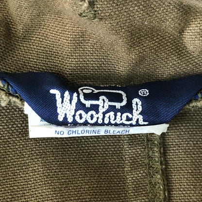 【中古品】【メンズ】 WOOLRICH ウールリッチ 80's HUNTING COAT 1650-113 VINTAGE 80年代 ハンティング コート アウター ヴィンテージ 144-251103-yo-13-tei サイズ：L カラー：カーキ 万代Net店