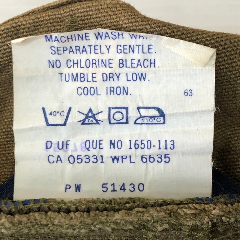 【中古品】【メンズ】 WOOLRICH ウールリッチ 80's HUNTING COAT 1650-113 VINTAGE 80年代 ハンティング コート アウター ヴィンテージ 144-251103-yo-13-tei サイズ：L カラー：カーキ 万代Net店