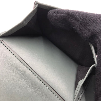 【中古品】【メンズ/レディース】 MONTBLANC モンブラン SOFT WALLET ソフト ウォレット 二つ折り財布 200-251026-yy-09-tei カラー：グリーン 万代Net店