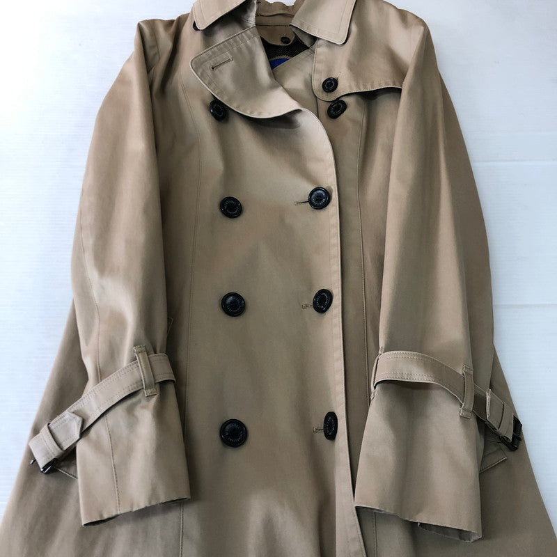 【中古品】【レディース】 BLUE LABEL CRESTBRIDGE ブルーレーベル クレストブリッジ TRENCH COAT 55A10-200-42 トレンチコート ライトアウター 168-251102-yy-26-tei サイズ：40 カラー：ベージュ 万代Net店