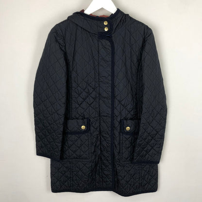 【中古品】【レディース】 BLUE LABEL CRESTBRIDGE ブルーレーベル クレストブリッジ QUILTING COAT 55C20-860-29 キルティングコート アウター 168-251102-yy-25-tei サイズ：40 カラー：ネイビー 万代Net店