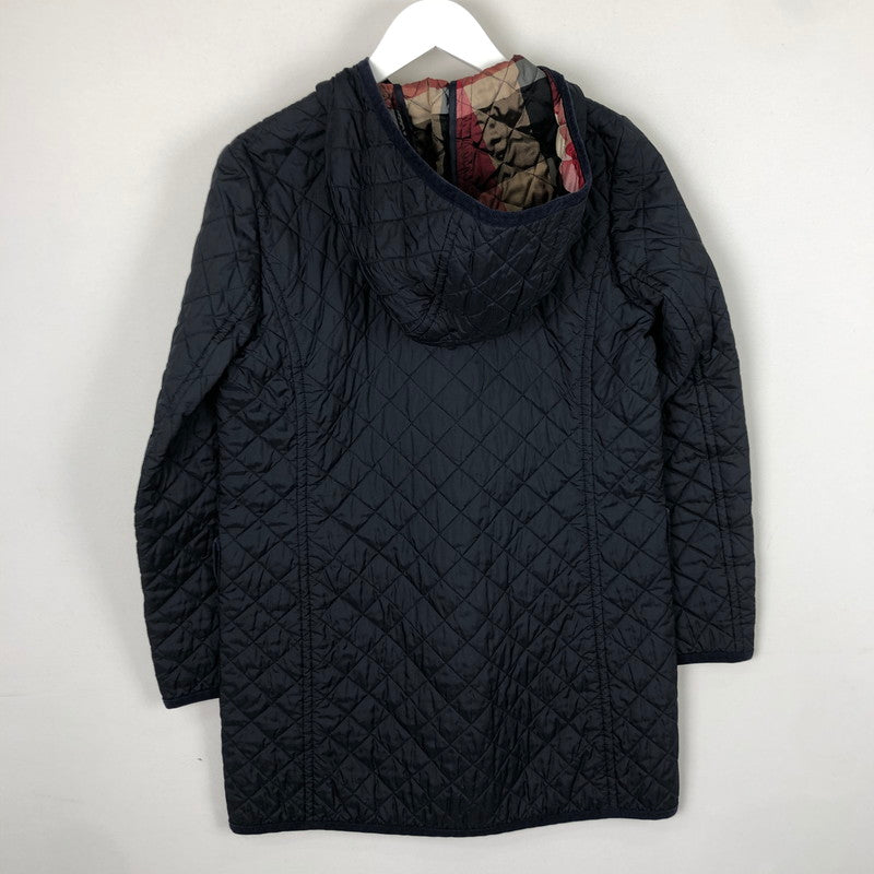 【中古品】【レディース】 BLUE LABEL CRESTBRIDGE ブルーレーベル クレストブリッジ QUILTING COAT 55C20-860-29 キルティングコート アウター 168-251102-yy-25-tei サイズ：40 カラー：ネイビー 万代Net店