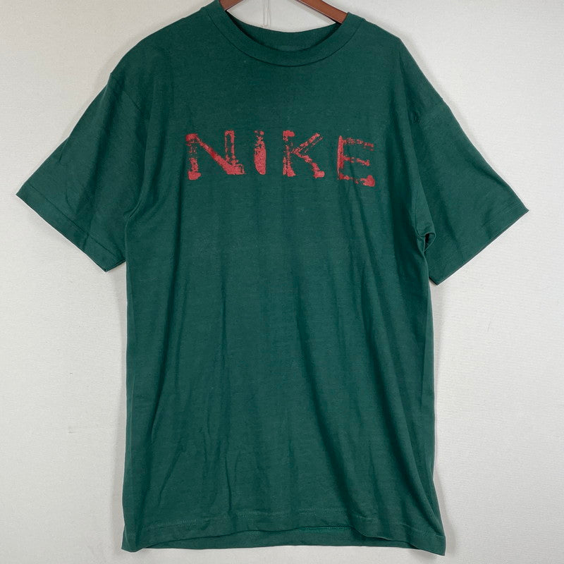 【中古品】【メンズ】 NIKE ナイキ 90’s LOGO TEE 90年代 ロゴ Tシャツ 半袖 トップス 148-260720-sa-07-tei サイズ：L カラー：グリーン 万代Net店