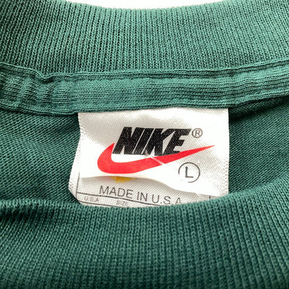【中古品】【メンズ】 NIKE ナイキ 90’s LOGO TEE 90年代 ロゴ Tシャツ 半袖 トップス 148-260720-sa-07-tei サイズ：L カラー：グリーン 万代Net店