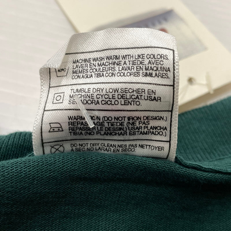 【中古品】【メンズ】 NIKE ナイキ 90’s LOGO TEE 90年代 ロゴ Tシャツ 半袖 トップス 148-260720-sa-07-tei サイズ：L カラー：グリーン 万代Net店