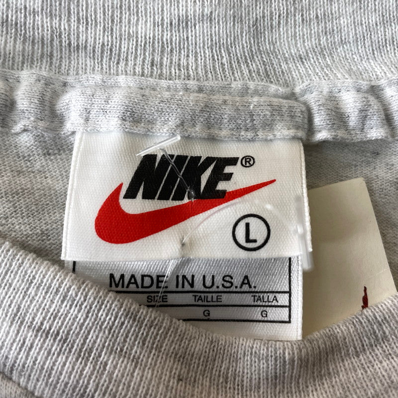 【中古品】【メンズ】 90’s LOGO PRINT 1996 S/S TEE 90年代 ロゴプリント 1996 ショートスリーブ Tシャツ トップス 半袖 148-251110-ts-22-fuzh サイズ：L カラー：グレー 万代Net店