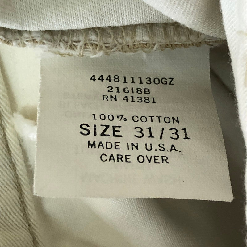 【現状渡し品】【メンズ】 RRL ダブルアールエル 90's 2TUCK CHINO PANTS 90年代 2タック チノパン ボトムス 三ツ星タグ 158-251103-yo-29-tei サイズ：31-31 カラー：ホワイト 万代Net店