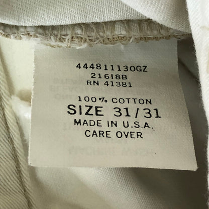 【現状渡し品】【メンズ】 RRL ダブルアールエル 90's 2TUCK CHINO PANTS 90年代 2タック チノパン ボトムス 三ツ星タグ 158-251103-yo-29-tei サイズ：31-31 カラー：ホワイト 万代Net店