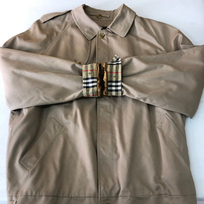 【中古品】【メンズ】 Burberrys バーバリーズ 70~80's HARRINGTON JACKET VINTAGE 70~80年代 ハリントンジャケット ライトアウター ヴィンテージ 141-251102-yy-05-tei サイズ：LONG44 カラー：ベージュ 万代Net店