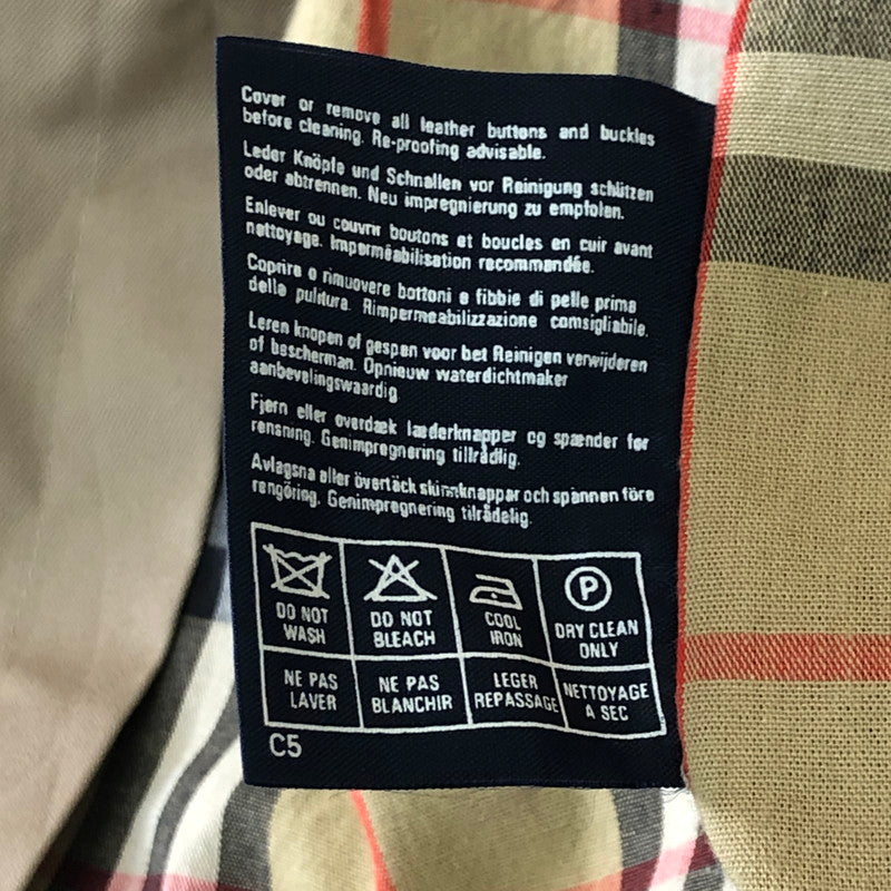 【中古品】【メンズ】 Burberrys バーバリーズ 70~80's HARRINGTON JACKET VINTAGE 70~80年代 ハリントンジャケット ライトアウター ヴィンテージ 141-251102-yy-05-tei サイズ：LONG44 カラー：ベージュ 万代Net店