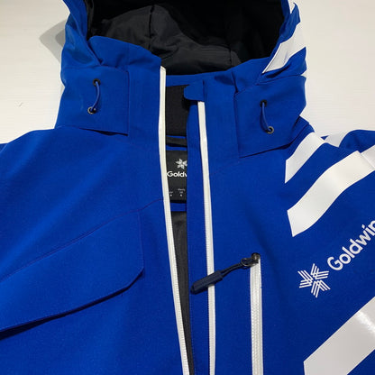 【中古品】【メンズ】 GOLDWIN ゴールドウィン BARO JACKET G11924P バロ ジャケット スノーボードジャケット アウター ボードウェア ウィンタースポーツ 120-260906-ko-09-teih サイズ：L カラー：ブルー系 万代Net店