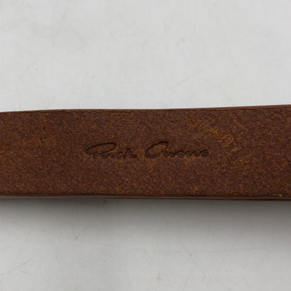 【中古品】【メンズ】 Rick Owens リックオウエンス LARGE NECK HOOK LEATHER ラージネックフック レザー キーリング アクセサリー 192-251103-yy-17-tei カラー：ブラウン 万代Net店