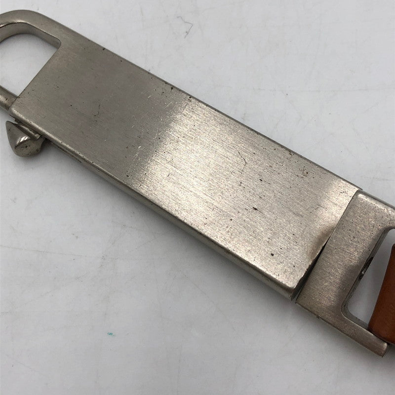 【中古品】【メンズ】 Rick Owens リックオウエンス LARGE NECK HOOK LEATHER ラージネックフック レザー キーリング アクセサリー 192-251103-yy-17-tei カラー：ブラウン 万代Net店