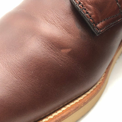 【中古品】【メンズ】 ALDEN オールデン CHROMEXCEL PLAIN TOE BOOT 45960H クロムエクセル プレン トゥ ブーツ 靴 164-251103-yy-02-tei サイズ：8D カラー：ブラウン 万代Net店