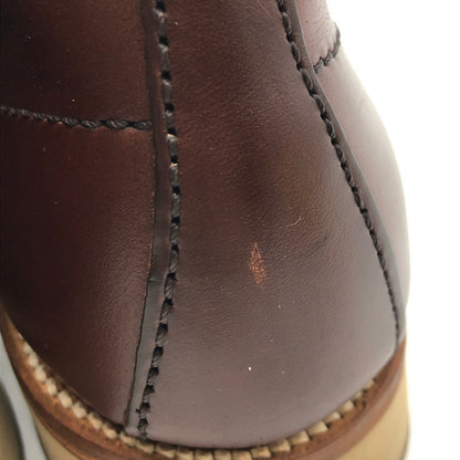 【中古品】【メンズ】 ALDEN オールデン CHROMEXCEL PLAIN TOE BOOT 45960H クロムエクセル プレン トゥ ブーツ 靴 164-251103-yy-02-tei サイズ：8D カラー：ブラウン 万代Net店