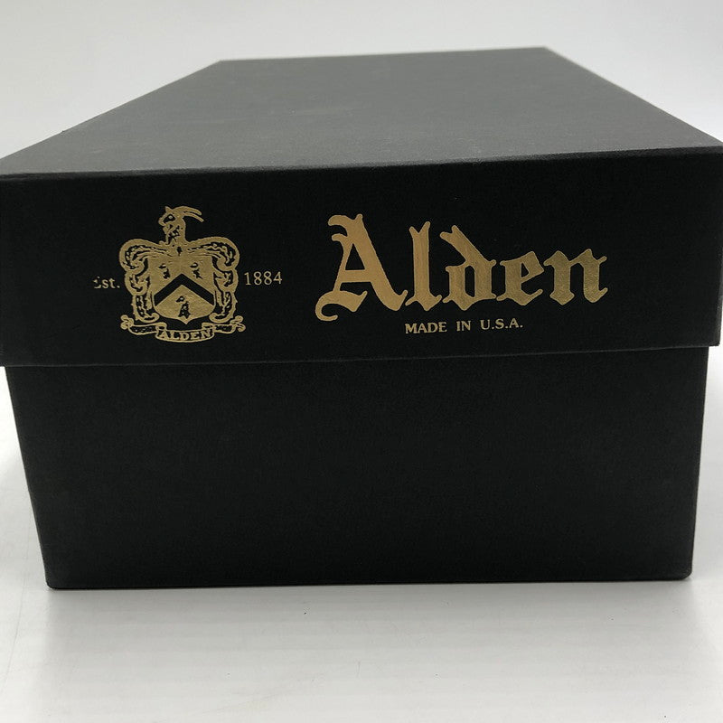 【中古品】【メンズ】 ALDEN オールデン CHROMEXCEL PLAIN TOE BOOT 45960H クロムエクセル プレン トゥ ブーツ 靴 164-251103-yy-02-tei サイズ：8D カラー：ブラウン 万代Net店