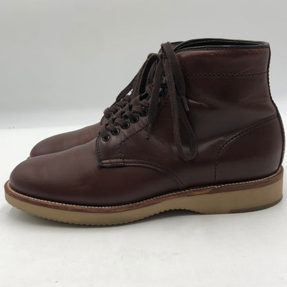 【中古品】【メンズ】 ALDEN オールデン CHROMEXCEL PLAIN TOE BOOT 45960H クロムエクセル プレン トゥ ブーツ 靴 164-251103-yy-02-tei サイズ：8D カラー：ブラウン 万代Net店