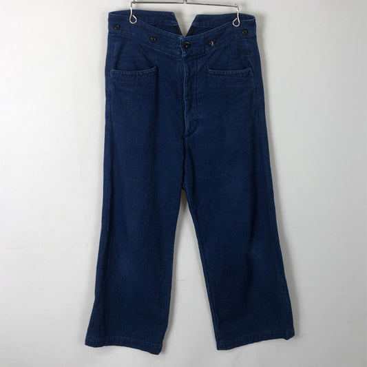 【中古品】【メンズ】 OUTIL ウティ COTTON TWILL DENIM PANTS コットンツイル デニムパンツ ボトムス 158-251031-yo-20-tei カラー：インディゴ 万代Net店