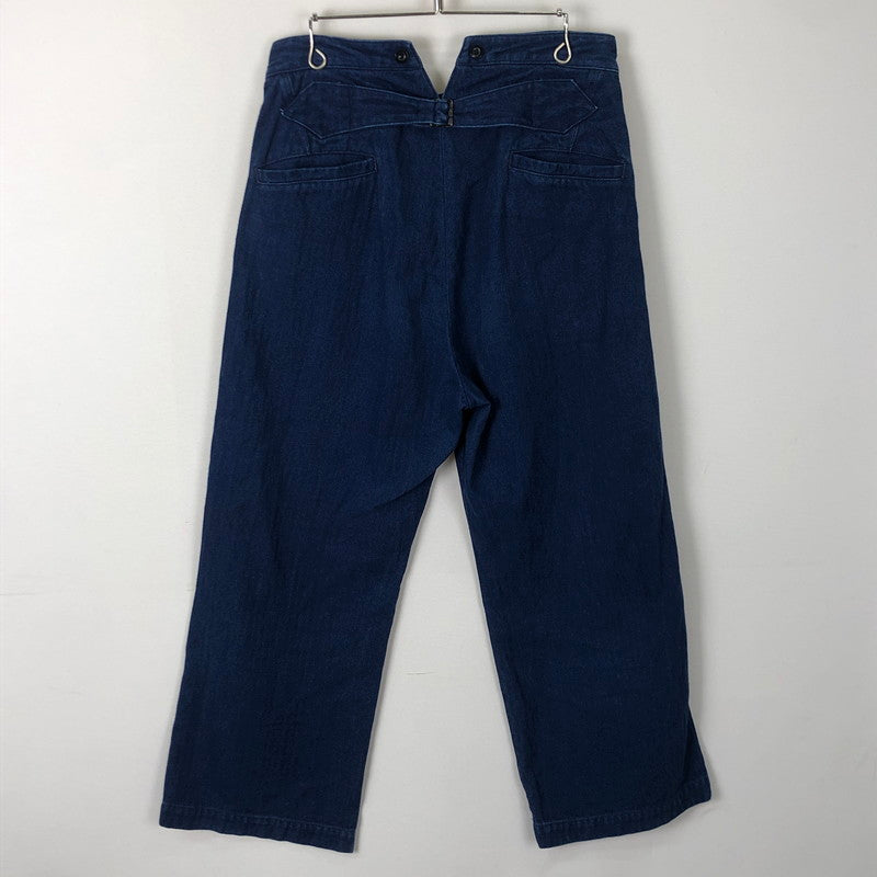 【中古品】【メンズ】 OUTIL ウティ COTTON TWILL DENIM PANTS コットンツイル デニムパンツ ボトムス 158-251031-yo-20-tei カラー：インディゴ 万代Net店
