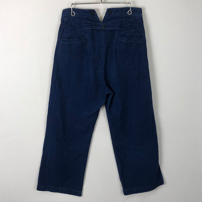 【中古品】【メンズ】 OUTIL ウティ COTTON TWILL DENIM PANTS コットンツイル デニムパンツ ボトムス 158-251031-yo-20-tei カラー：インディゴ 万代Net店