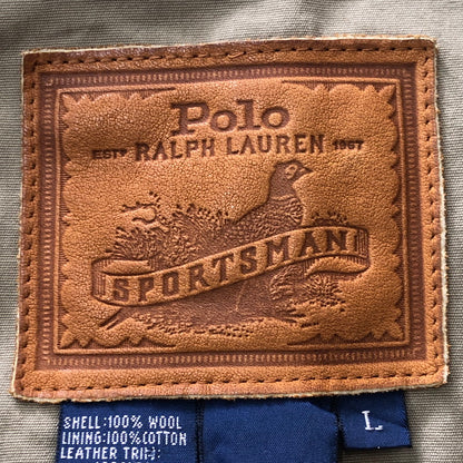 【中古品】【メンズ】 POLO RALPHLAUREN SPORTS MAN ポロラルフローレン スポーツマン WOOL HUNTING VEST ウール ハンティング ベスト ライトアウター 147-251031-yo-14-fuz サイズ：L カラー：レッド 万代Net店