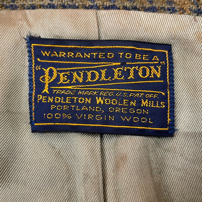 【現状渡し品】【メンズ】 PENDLETON ペンドルトン GUN CLUB PLAID WOOL COAT ガンクラブ プレイド ウールコート アウター ジャケット 145-251110-ts-19-tei サイズ：不明 カラー：チェック 万代Net店