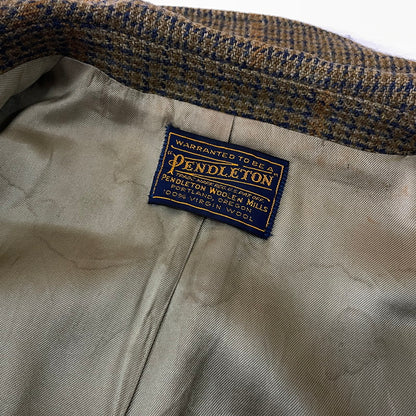 【現状渡し品】【メンズ】 PENDLETON ペンドルトン GUN CLUB PLAID WOOL COAT ガンクラブ プレイド ウールコート アウター ジャケット 145-251110-ts-19-tei サイズ：不明 カラー：チェック 万代Net店