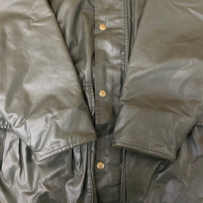【中古品】【メンズ】 L.L.Bean エルエルビーン 70～80’s OILED COAT VINTAGE オイルド コート アウター ヴィンテージ USA製 144-251101-yy-08-tei サイズ：S カラー：カーキ 万代Net店
