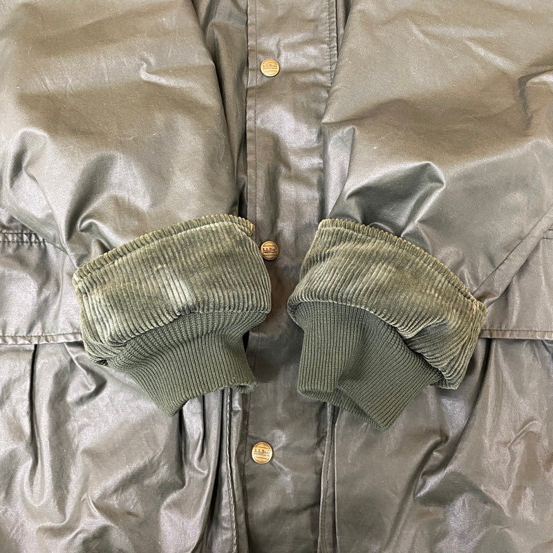 【中古品】【メンズ】 L.L.Bean エルエルビーン 70～80’s OILED COAT VINTAGE オイルド コート アウター ヴィンテージ USA製 144-251101-yy-08-tei サイズ：S カラー：カーキ 万代Net店