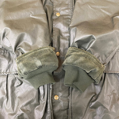 【中古品】【メンズ】 L.L.Bean エルエルビーン 70～80’s OILED COAT VINTAGE オイルド コート アウター ヴィンテージ USA製 144-251101-yy-08-tei サイズ：S カラー：カーキ 万代Net店