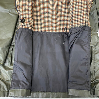 【中古品】【メンズ】 L.L.Bean エルエルビーン 70～80’s OILED COAT VINTAGE オイルド コート アウター ヴィンテージ USA製 144-251101-yy-08-tei サイズ：S カラー：カーキ 万代Net店