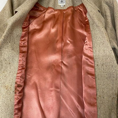 【現状渡し品】【メンズ】 ORTEGA オルテガ CHIMAYO JACKET チマヨジャケット ライトアウター ウール 145-251101-yy-07-tei サイズ：S カラー：アイボリー 万代Net店