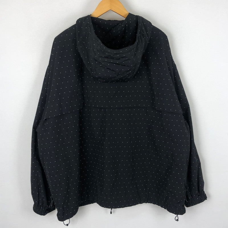 【中古品】【メンズ】 ALOUND アラウンド DOT NYLON JACKET ALTO24AW-14BW ドット ナイロンジャケット ライトアウター 140-251102-yy-02-tei サイズ：XL カラー：ブラック 万代Net店