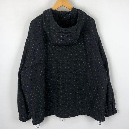 【中古品】【メンズ】 ALOUND アラウンド DOT NYLON JACKET ALTO24AW-14BW ドット ナイロンジャケット ライトアウター 140-251102-yy-02-tei サイズ：XL カラー：ブラック 万代Net店