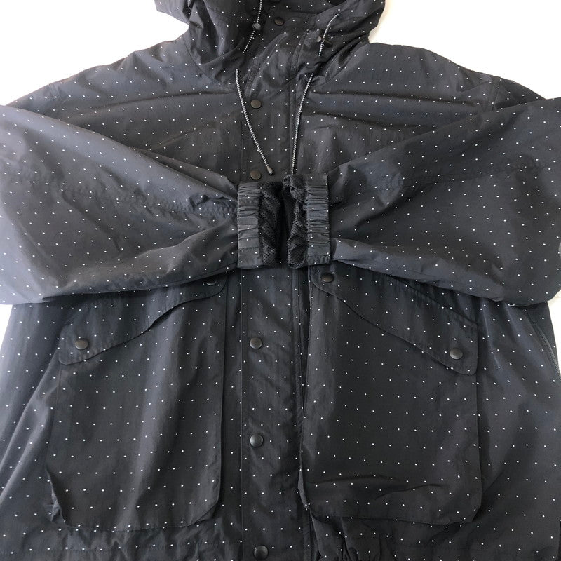 【中古品】【メンズ】 ALOUND アラウンド DOT NYLON JACKET ALTO24AW-14BW ドット ナイロンジャケット ライトアウター 140-251102-yy-02-tei サイズ：XL カラー：ブラック 万代Net店
