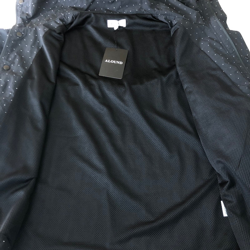 【中古品】【メンズ】 ALOUND アラウンド DOT NYLON JACKET ALTO24AW-14BW ドット ナイロンジャケット ライトアウター 140-251102-yy-02-tei サイズ：XL カラー：ブラック 万代Net店