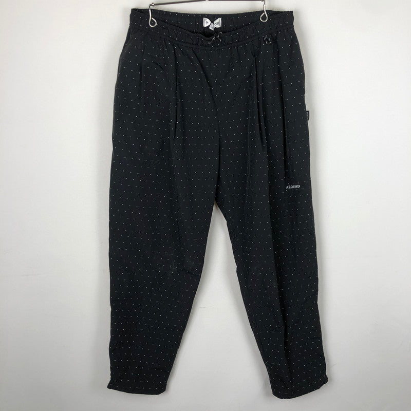【中古品】【メンズ】 ALOUND アラウンド DOT NYLON PANT ALPT24AW-14BK ドット ナイロンパンツ ボトムス 151-251102-yy-29-tei サイズ：XL カラー：ブラック 万代Net店